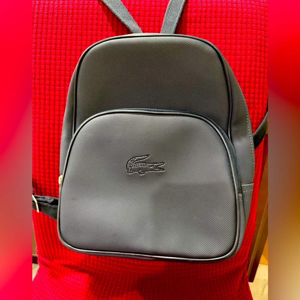 Lacoste Blue Backpack